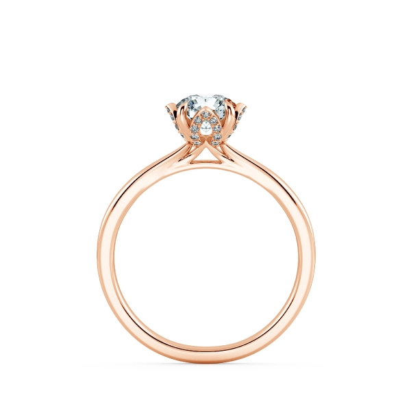 Nhẫn Cầu Hôn Kim Cương Little Lotus NCH9922 5